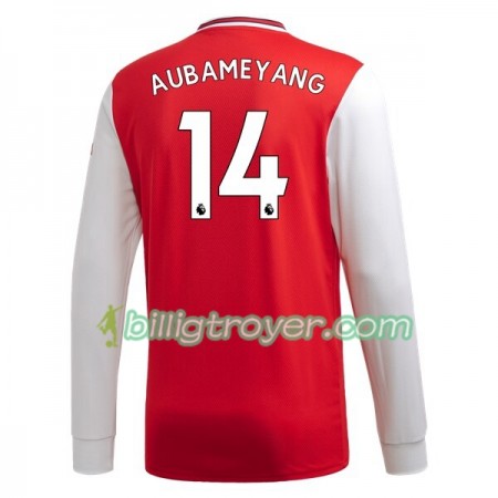 Billige Fotballdrakter Arsenal Pierre-Emerick Aubameyang 14 Hjemmedraktsett 2019/20 Langermet